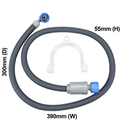 Universal Dual Layer Anti-Flood Inlet Hose - 1.5m  